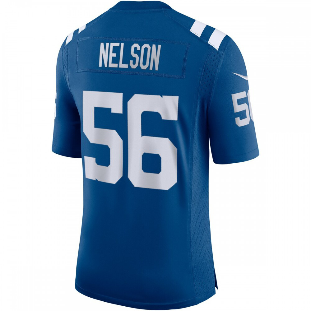 Quenton Nelson Indianapolis Colts Nike Vapor Limited Jersey - Royal-GridironStore